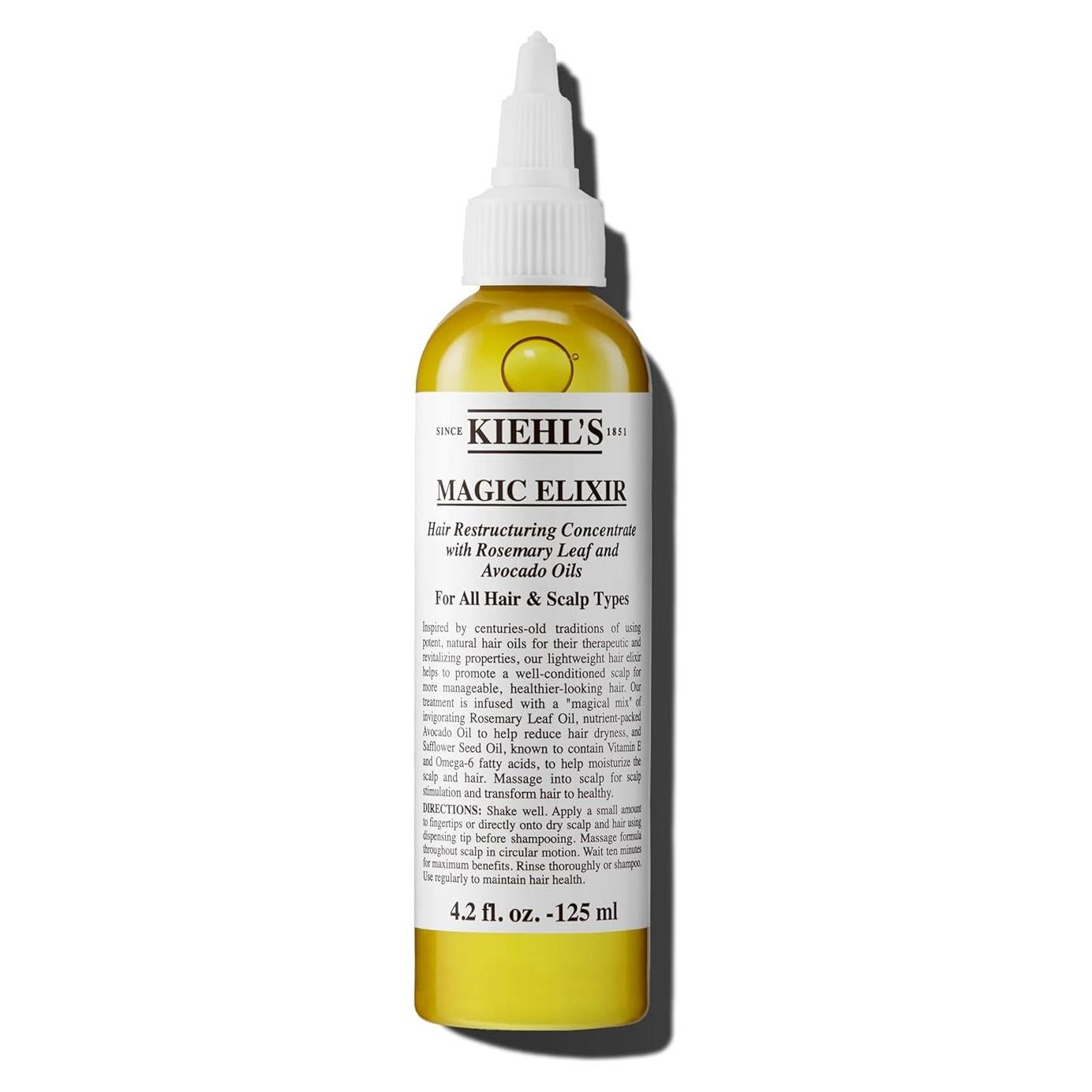 Elixir Mágico Kiehl's Tratamiento Aceite Cabello 124 ml