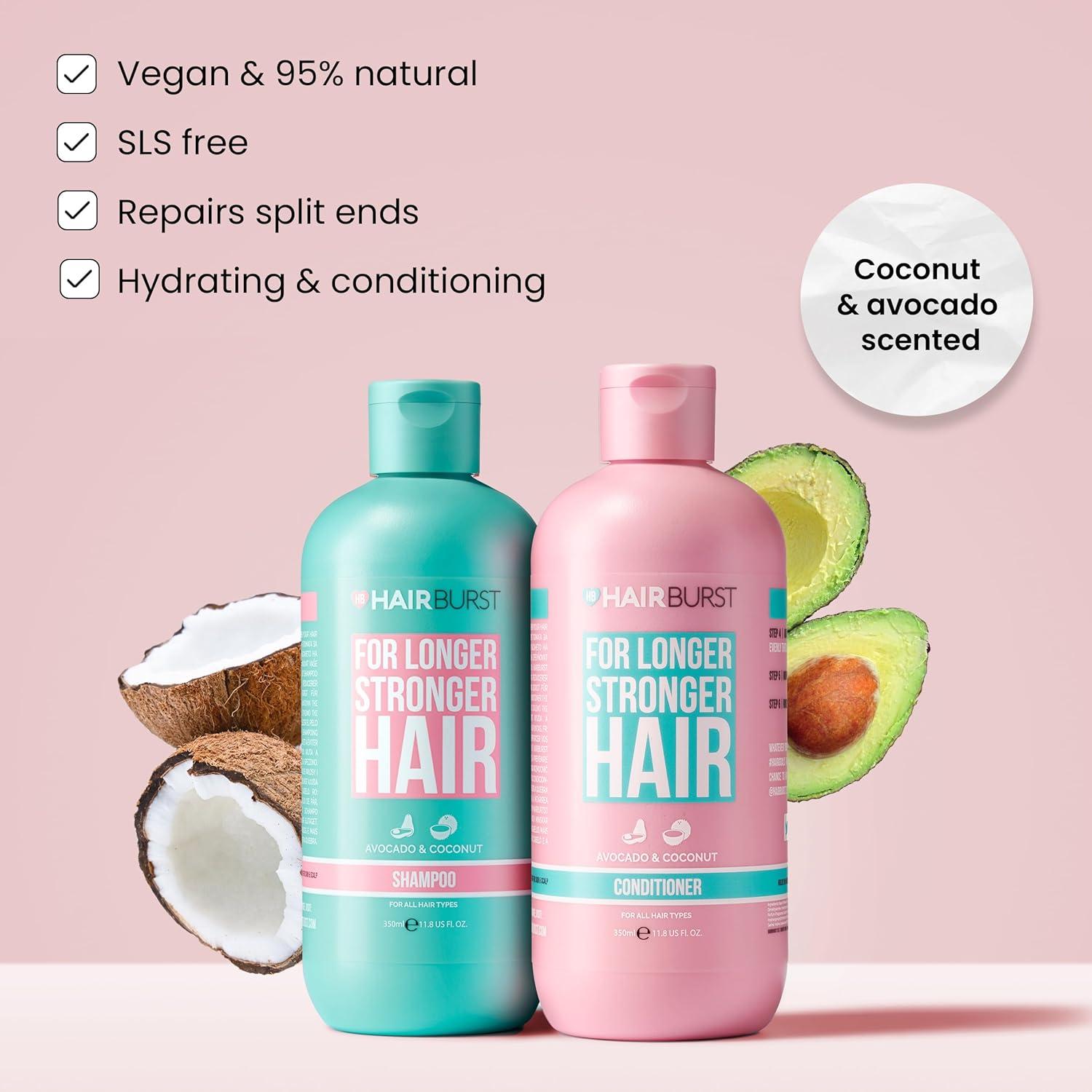 Champú y Acondicionador Hair Burst - Crecimiento y Engrosamiento Cabello
