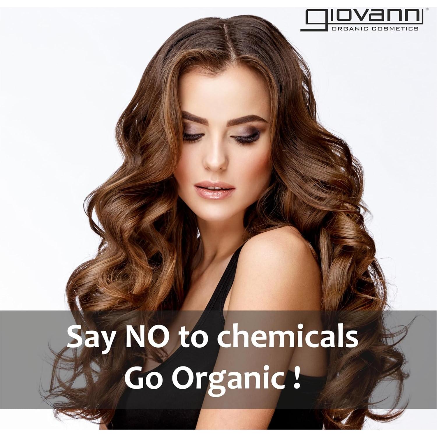 Champú GIOVANNI 2chic Ultra-Liso 240ml - Antifrizz con Argán