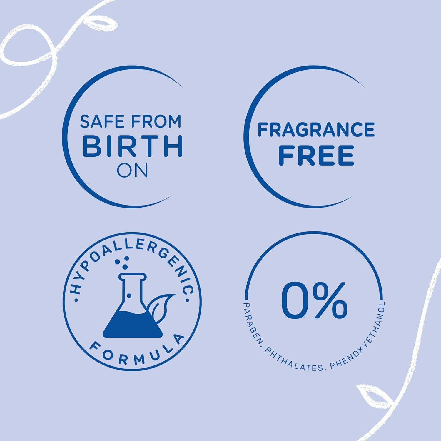 Conjunto Capuchón de Cuna Mustela Baby - Champú y Crema 2 Piezas