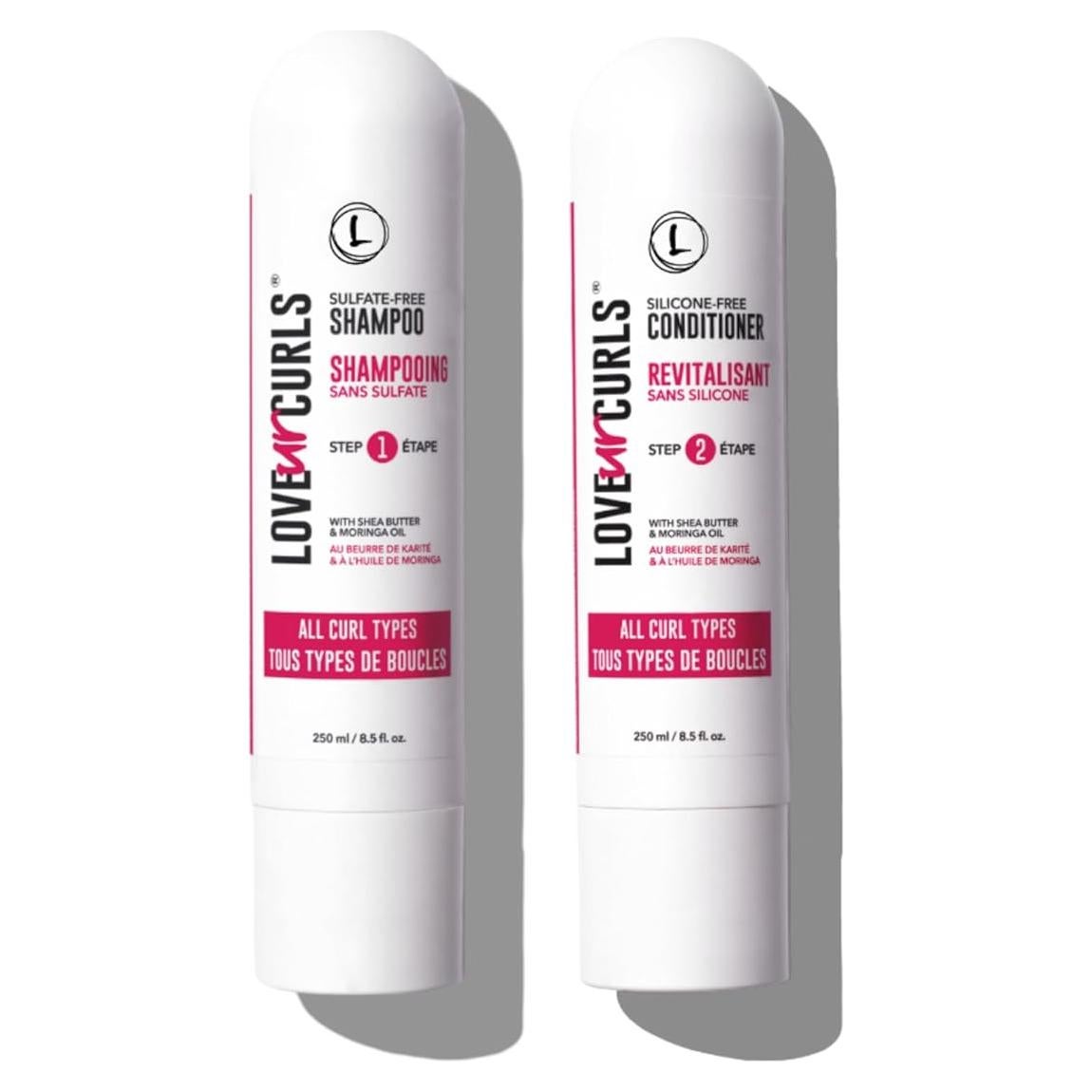 Set Champú y Acondicionador LUS para Cabello Rizado 0.59kg