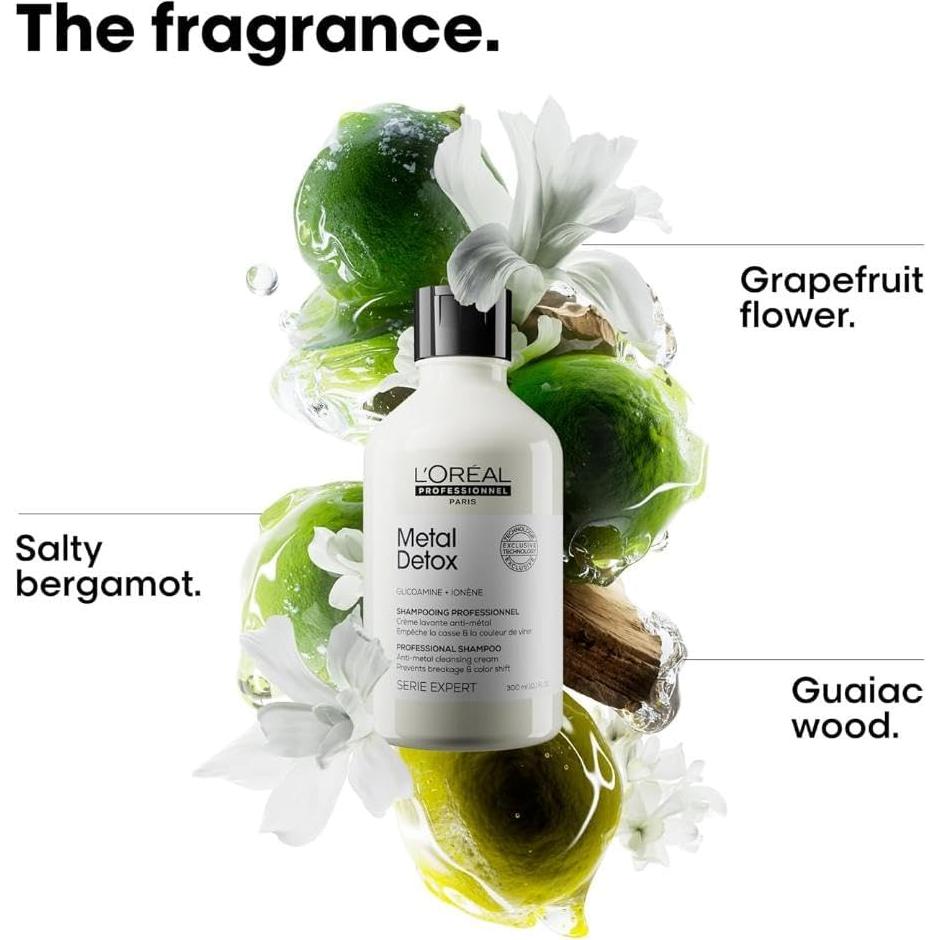 Champú Metal Detox L'Oréal Professionnel 300 ml - Sin sulfatos