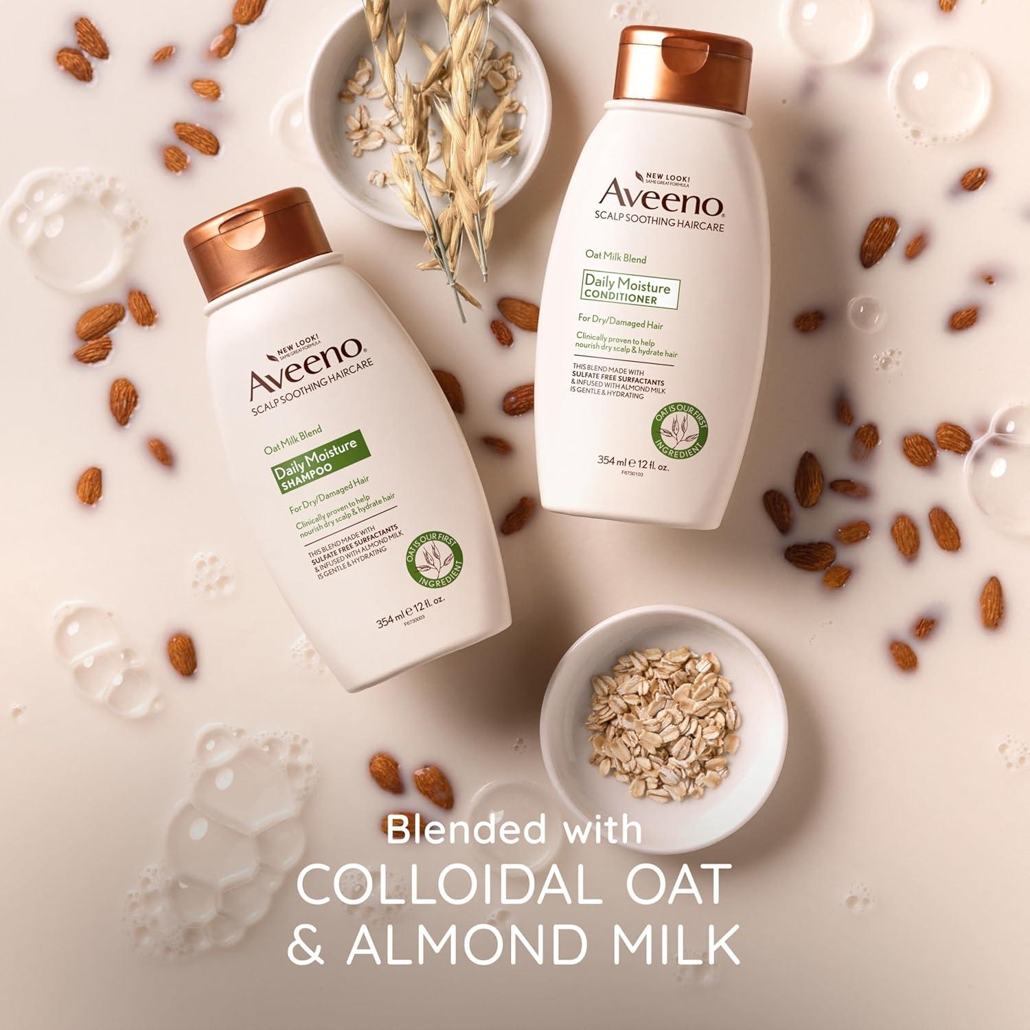 Champú Aveeno Hidratante 354 ml Sin Sulfatos y Parabenos