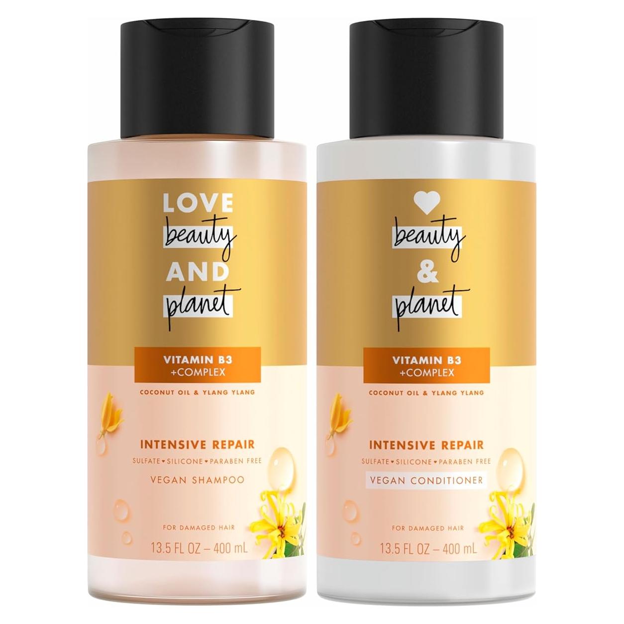 Dúo Champú y Acondicionador Amor Belleza y Planeta 400 ml