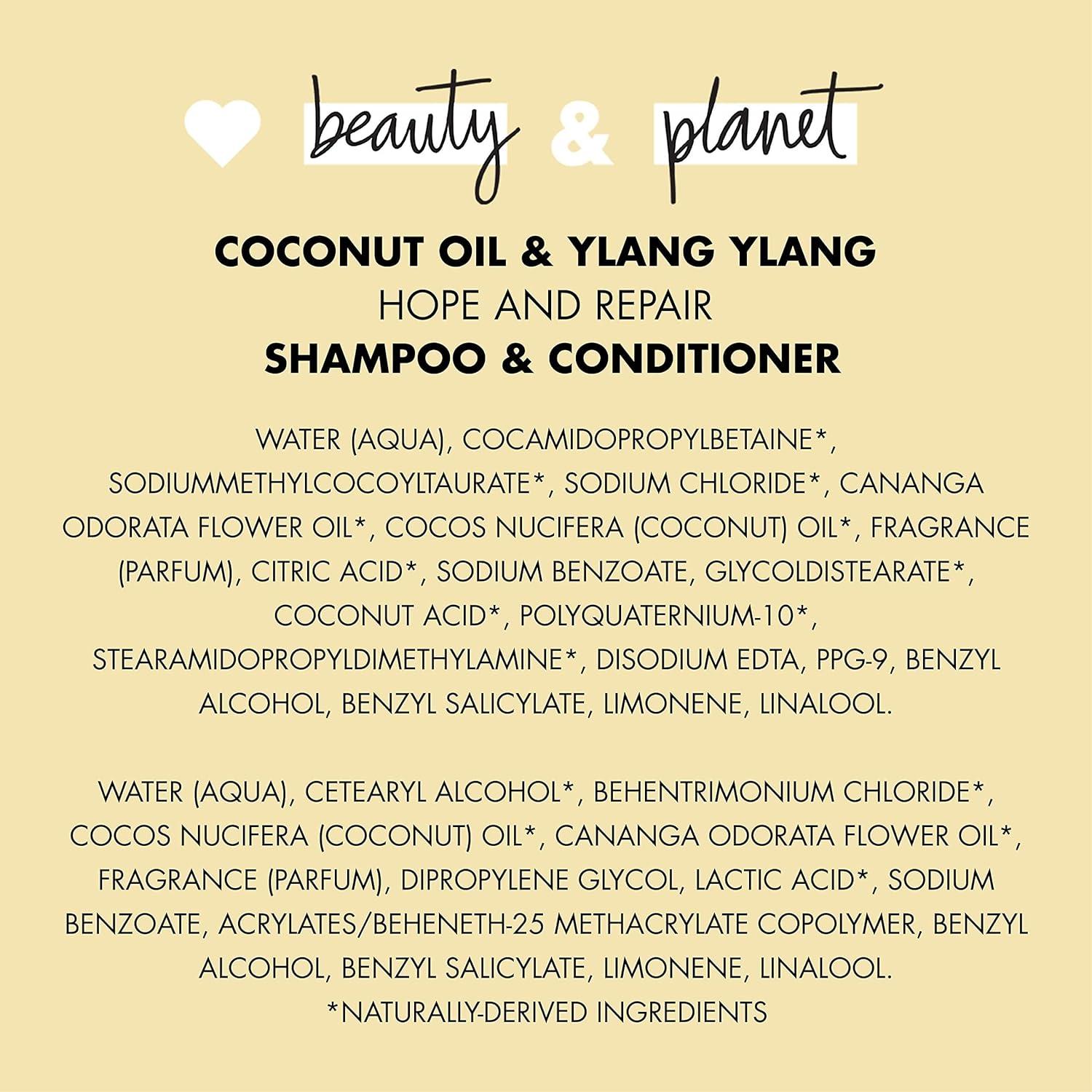 Dúo Champú y Acondicionador Amor Belleza y Planeta 400 ml