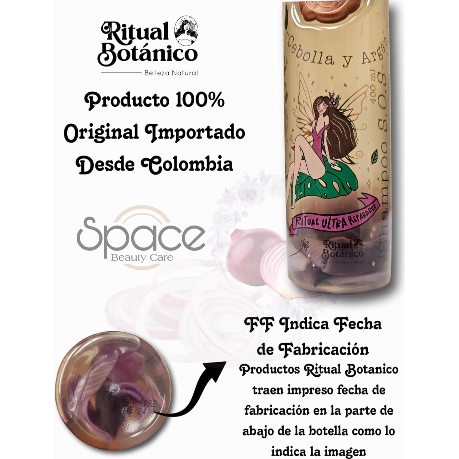 Kit Ultra Reparador Shampoo y Tratamiento Ritual Botánico 500ml