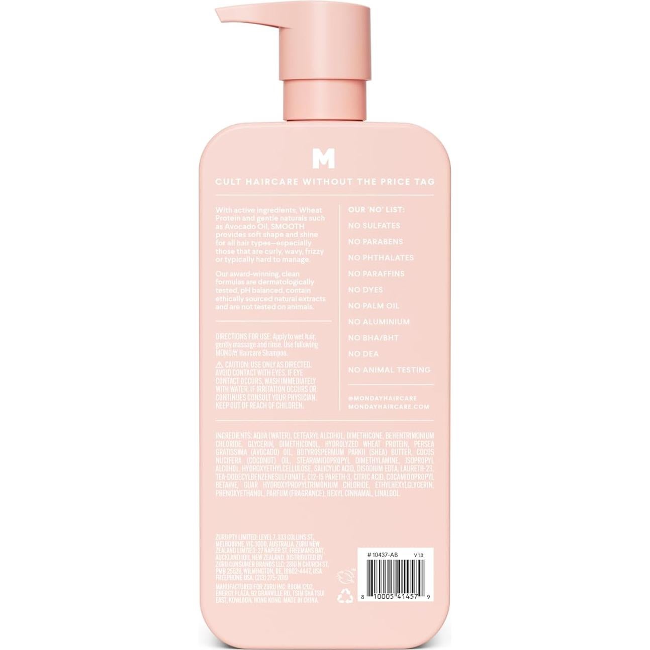 Acondicionador Smooth Monday Haircare 798 mL - Sin Frizz