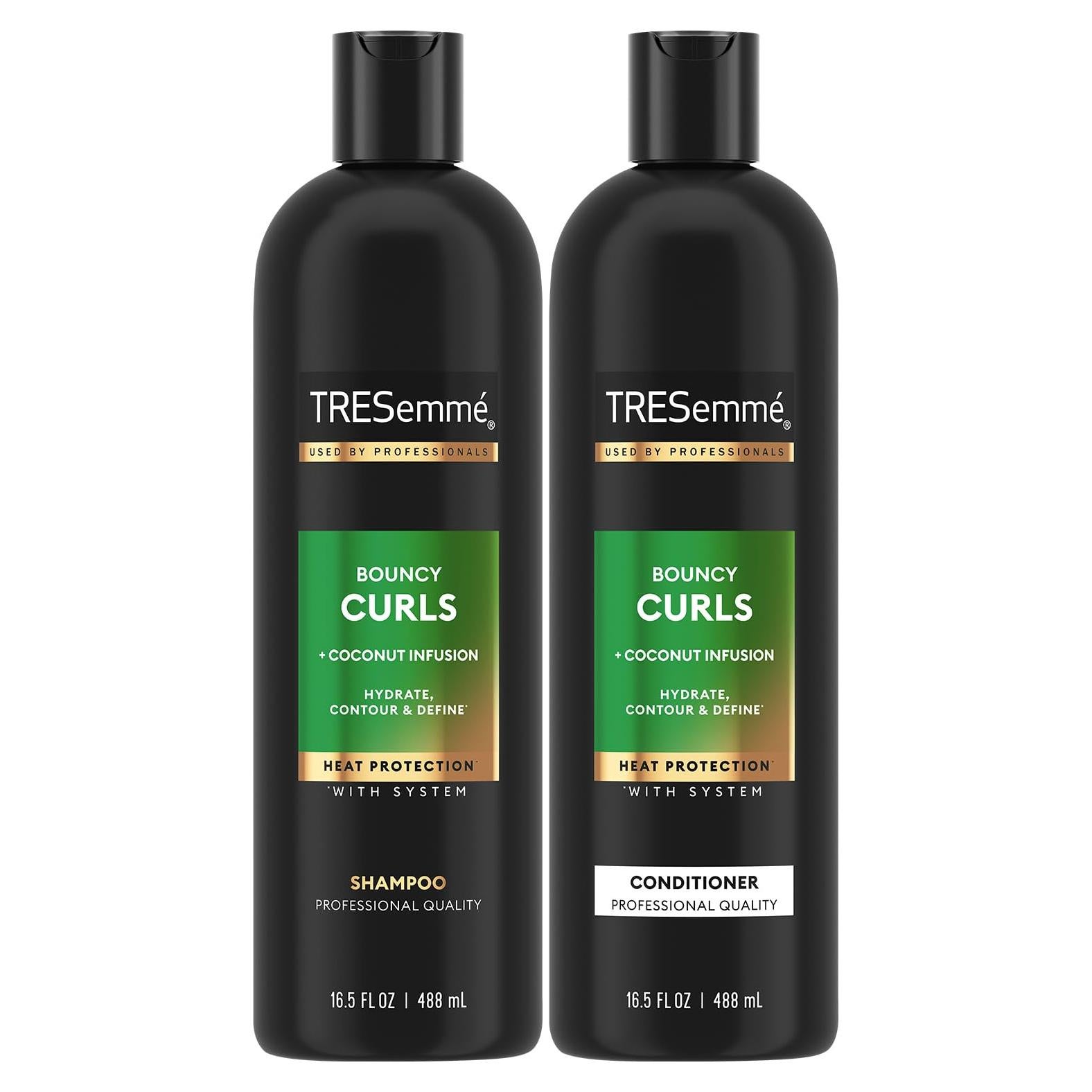 TRESemm Shampoo y Acondicionador Rizos Saltarines 466g