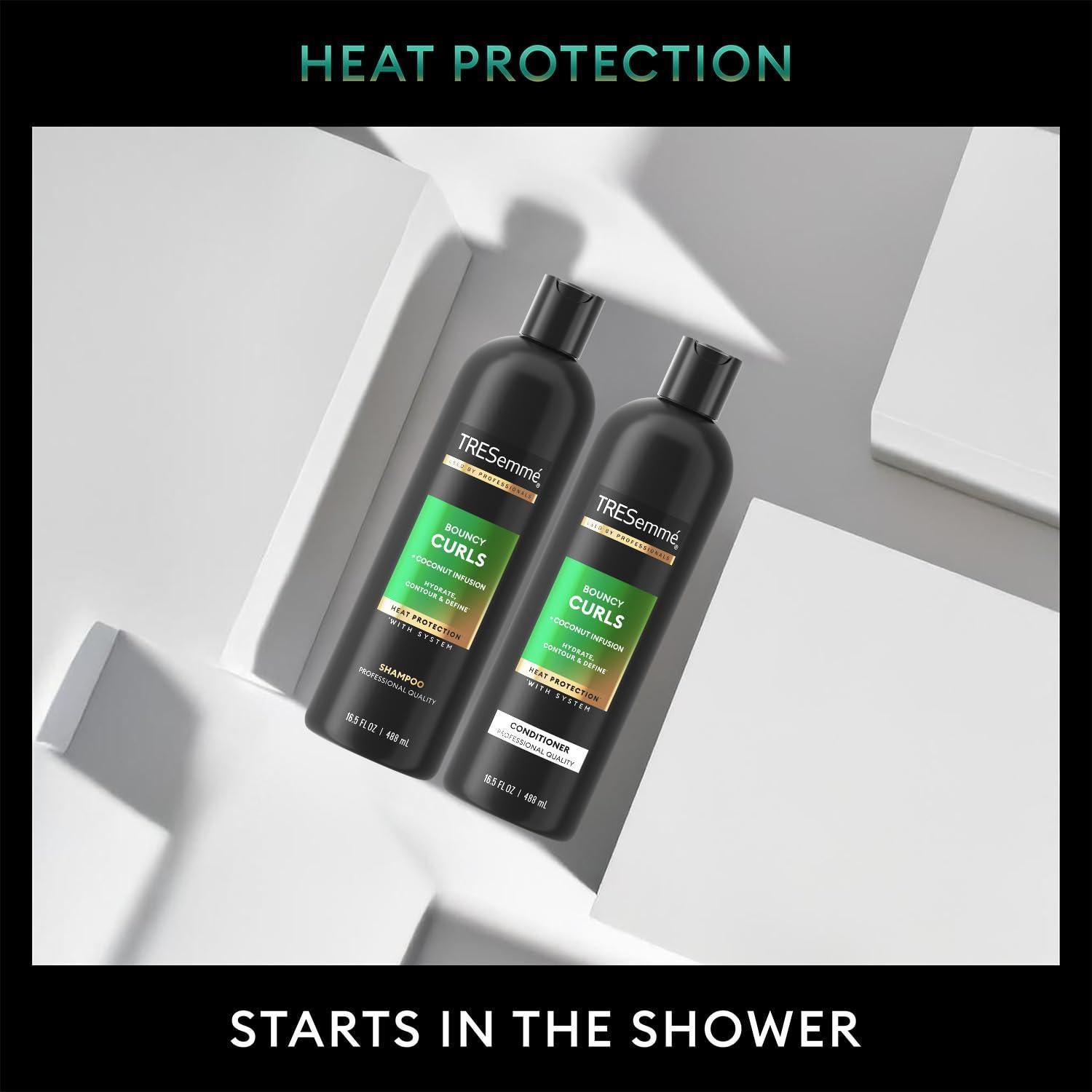 TRESemm Shampoo y Acondicionador Rizos Saltarines 466g