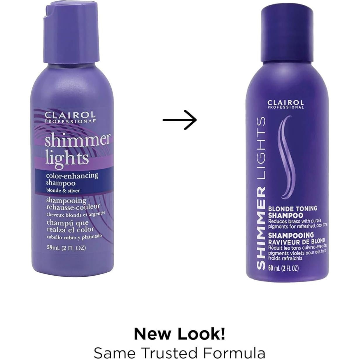 Champú Morado Clairol Professional Shimmer Lights 59ml