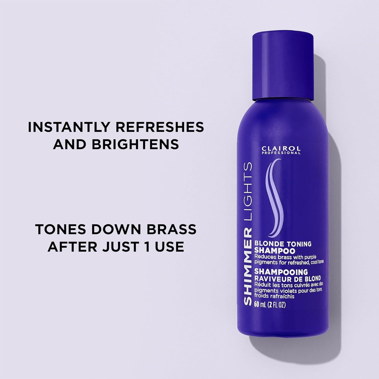 Champú Morado Clairol Professional Shimmer Lights 59ml