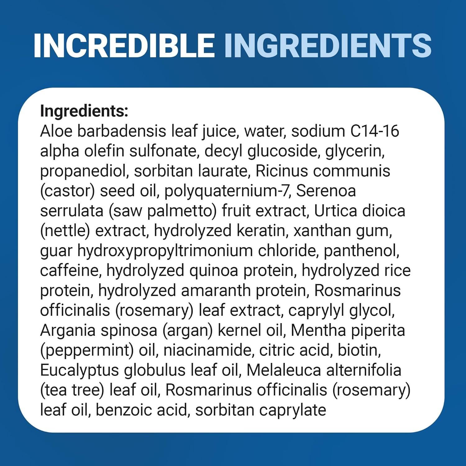 Champú de Biotina Dr. Berg 236 ml - Fórmula Mejorada para Cabello