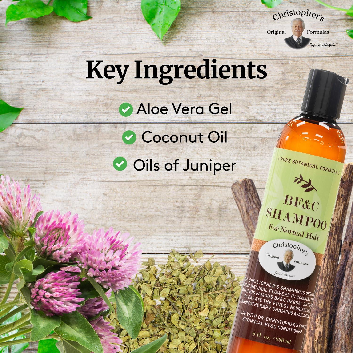 Champú Orgánico BF&C Original Christopher 249.5g Sin Sulfatos