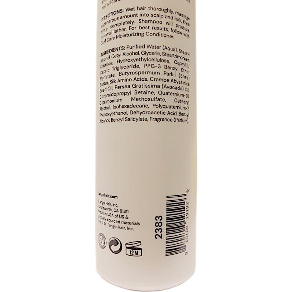 Champú Suave para Rizos L'ANGE HAIR 258g Libre de Sulfatos