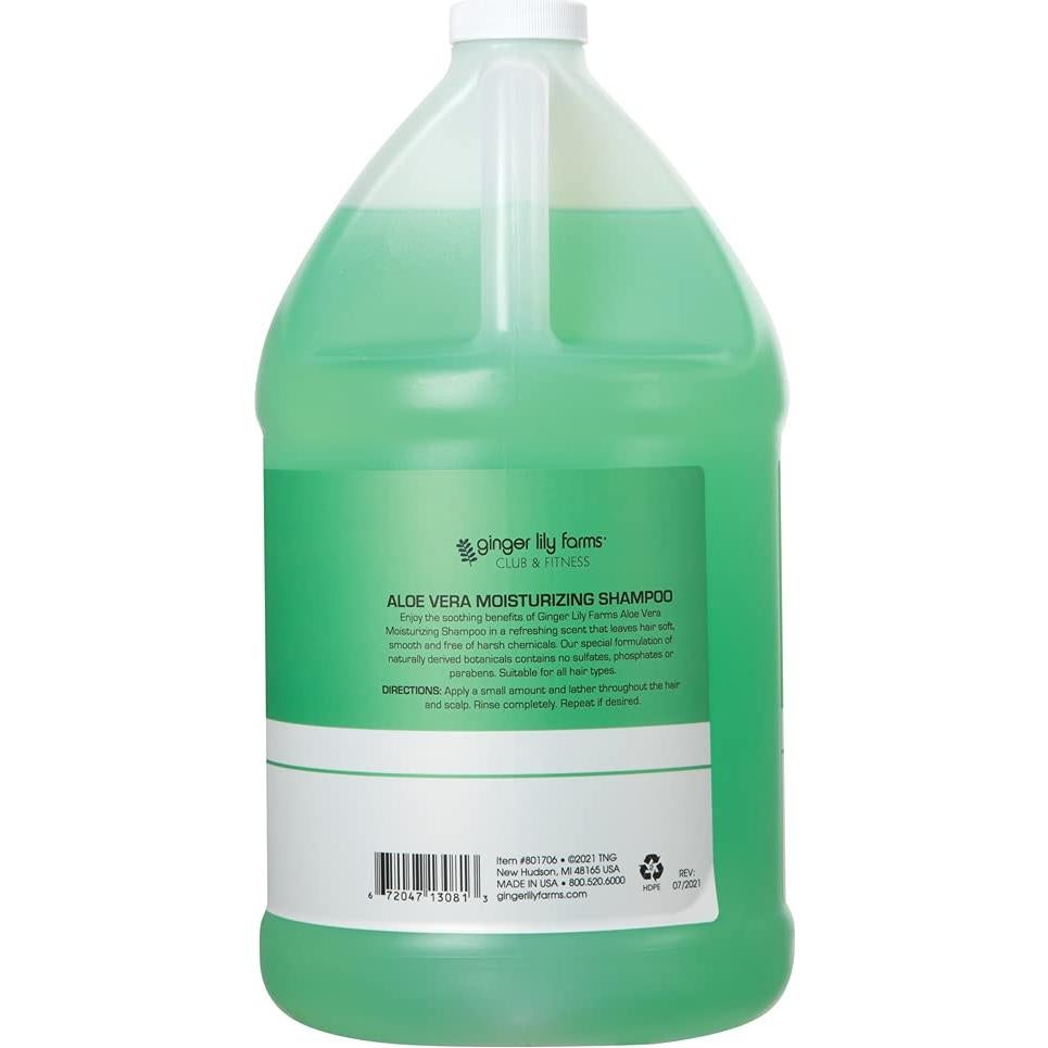 Champú Hidratante Ginger Lily Farms 3.785 L Aloe Vera Vegano