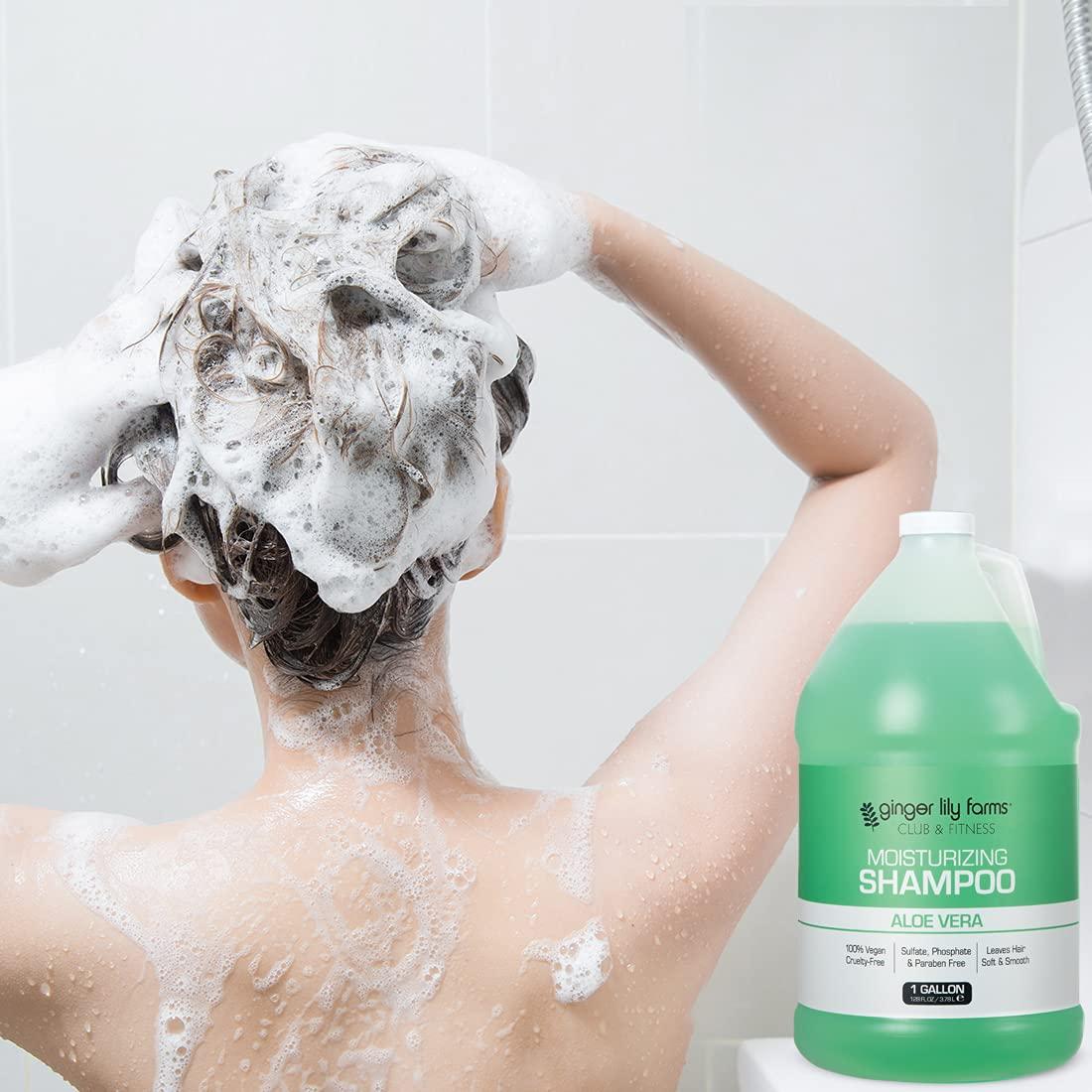 Champú Hidratante Ginger Lily Farms 3.785 L Aloe Vera Vegano