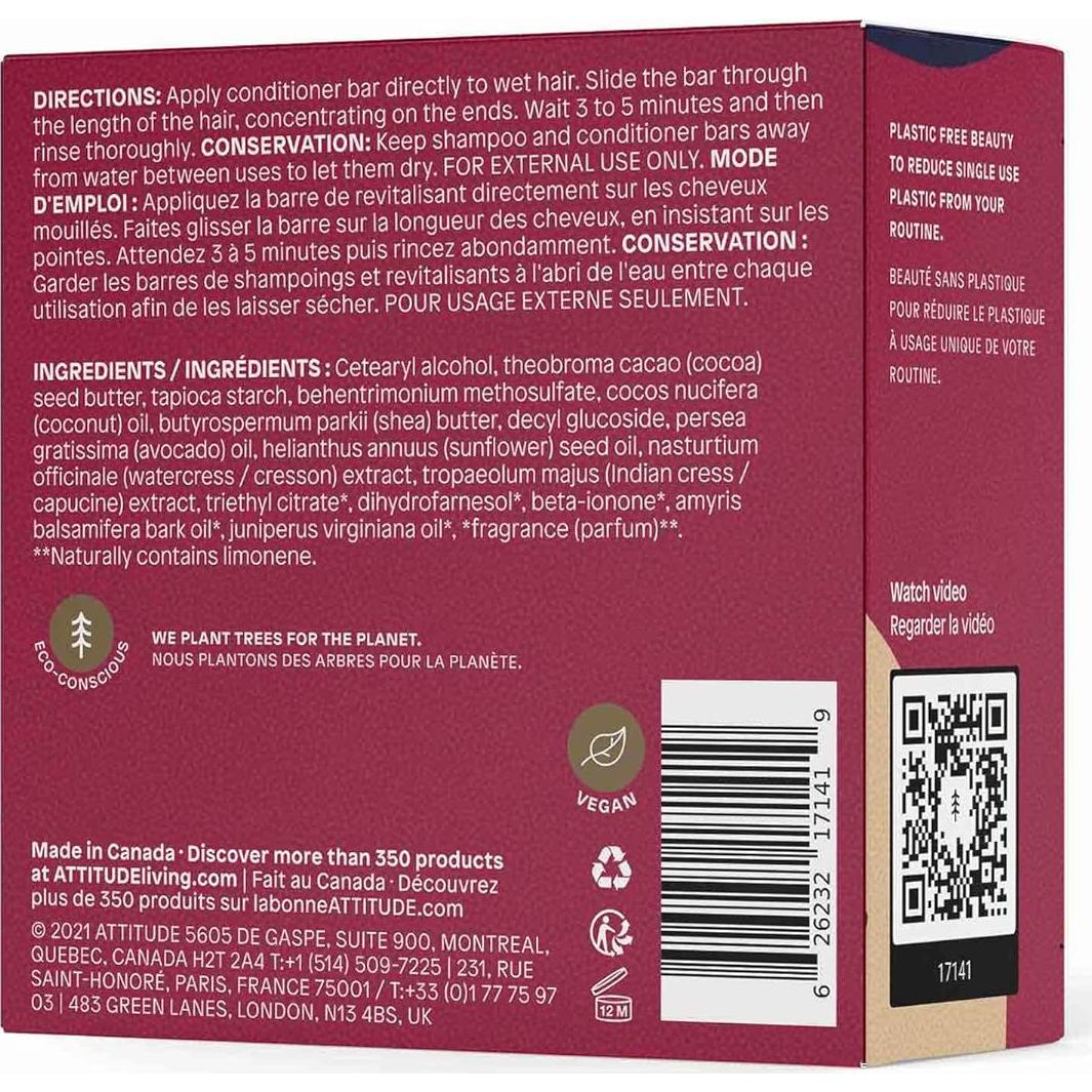 Acondicionador Sólido ATTITUDE Vegano 113.4g Aceite Aguacate