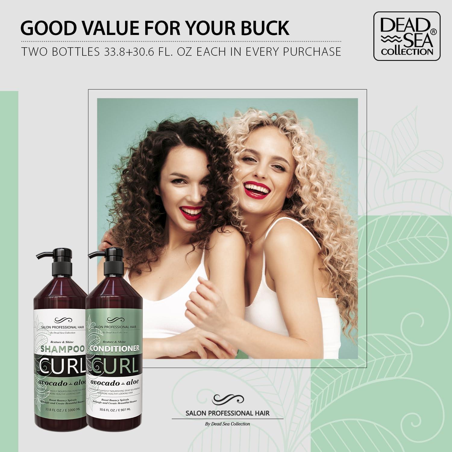 Set Champú y Acondicionador Crystalline 1000 ml y 905 ml - Aguacate y Aloe