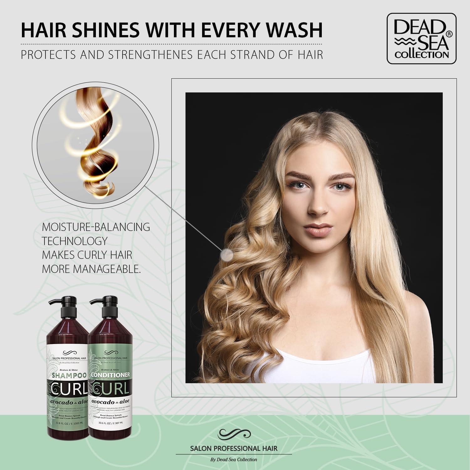 Set Champú y Acondicionador Crystalline 1000 ml y 905 ml - Aguacate y Aloe