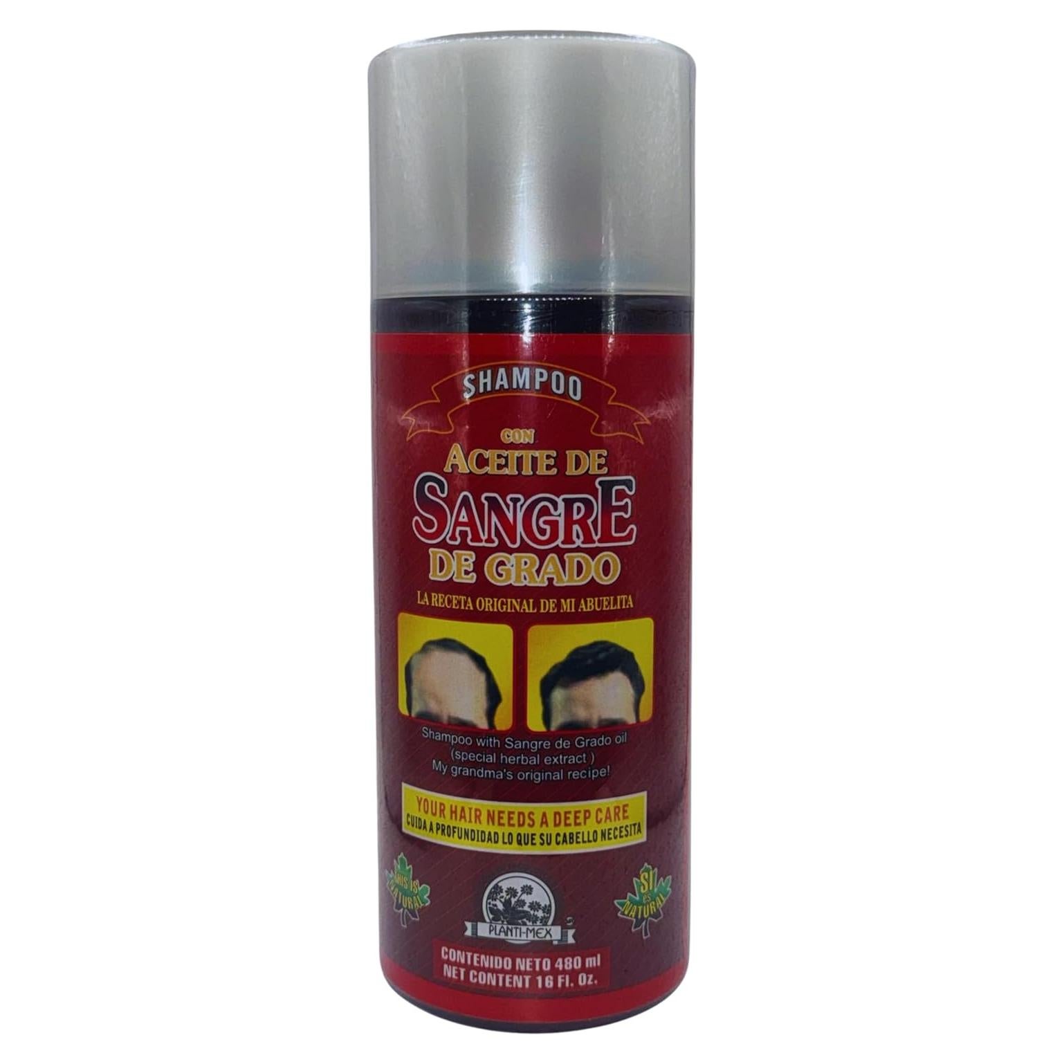Shampoo Natural Sangre de Grado Alma Belleza 473 ml