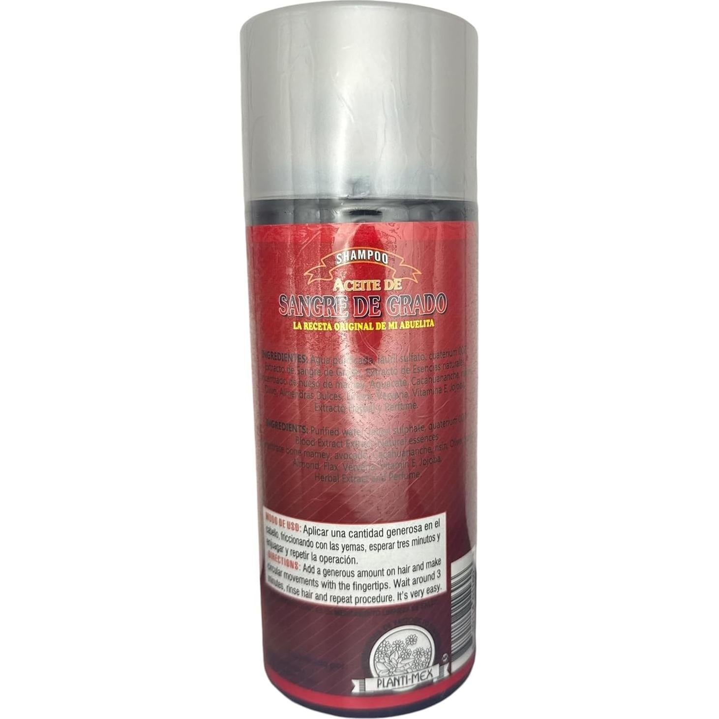 Shampoo Natural Sangre de Grado Alma Belleza 473 ml