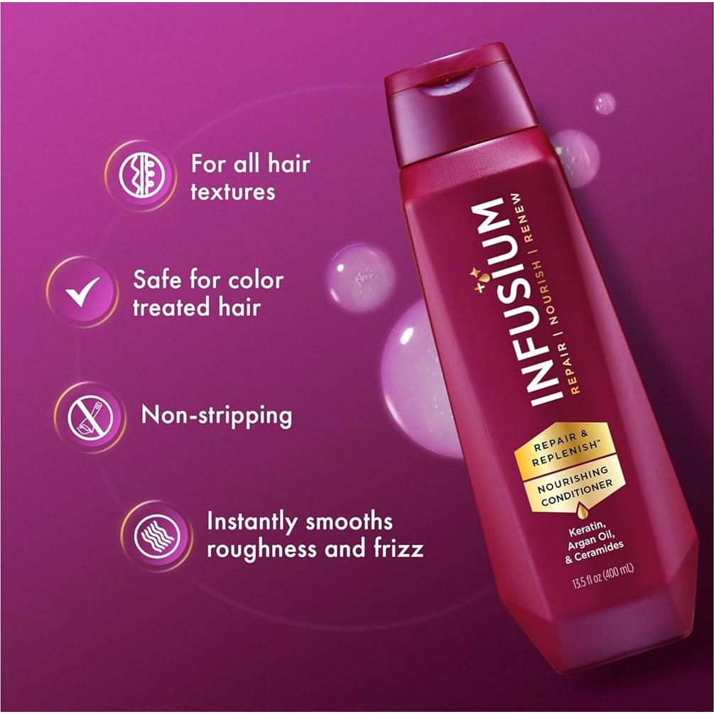 Kit Champú y Acondicionador Infusium Hidratante 382g