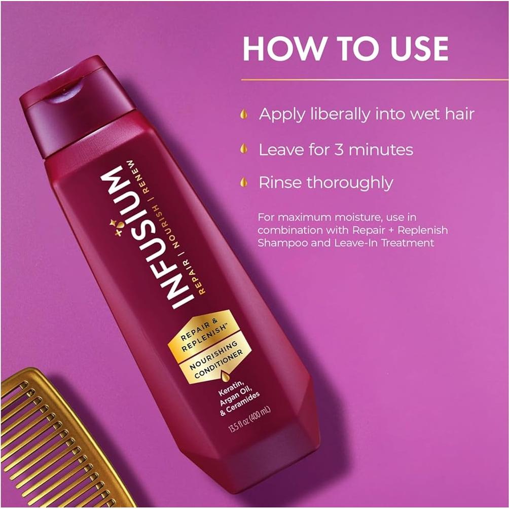 Kit Champú y Acondicionador Infusium Hidratante 382g