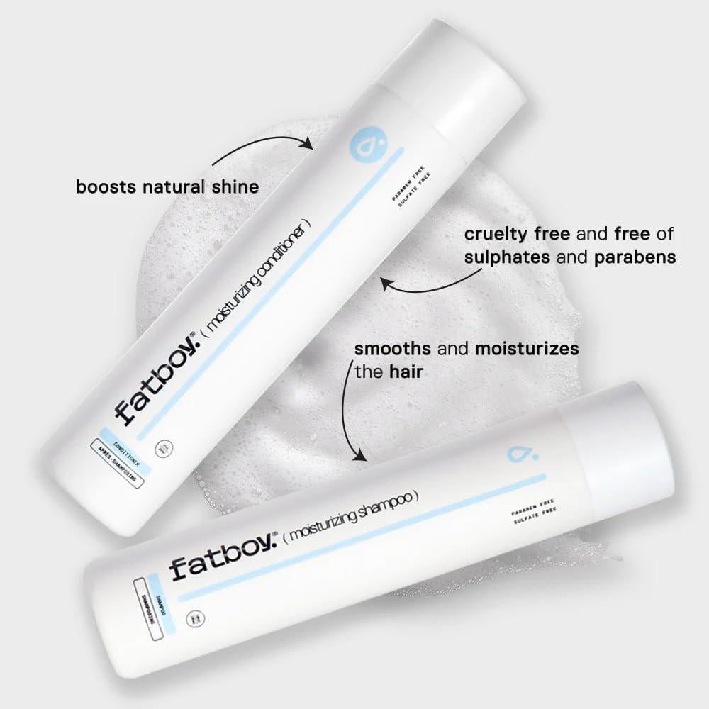 Acondicionador Hidratante Fatboy 284 ml con Aceite de Coco y Aguacate