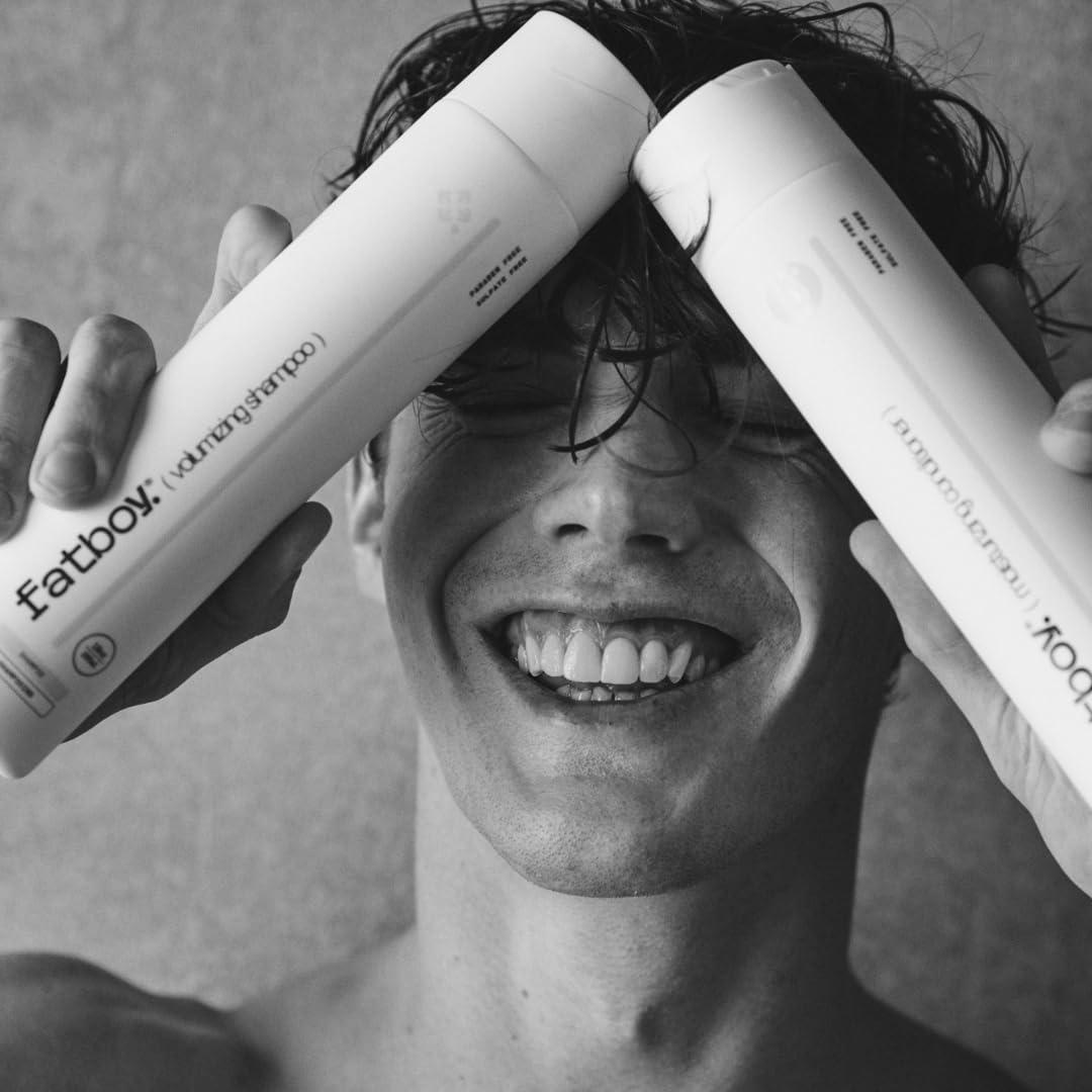 Acondicionador Hidratante Fatboy 284 ml con Aceite de Coco y Aguacate