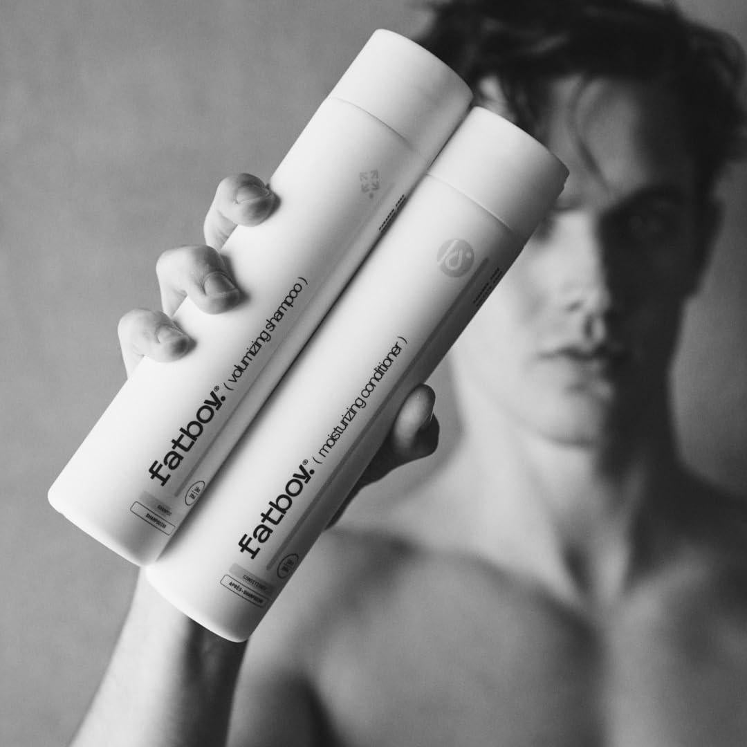 Acondicionador Hidratante Fatboy 284 ml con Aceite de Coco y Aguacate