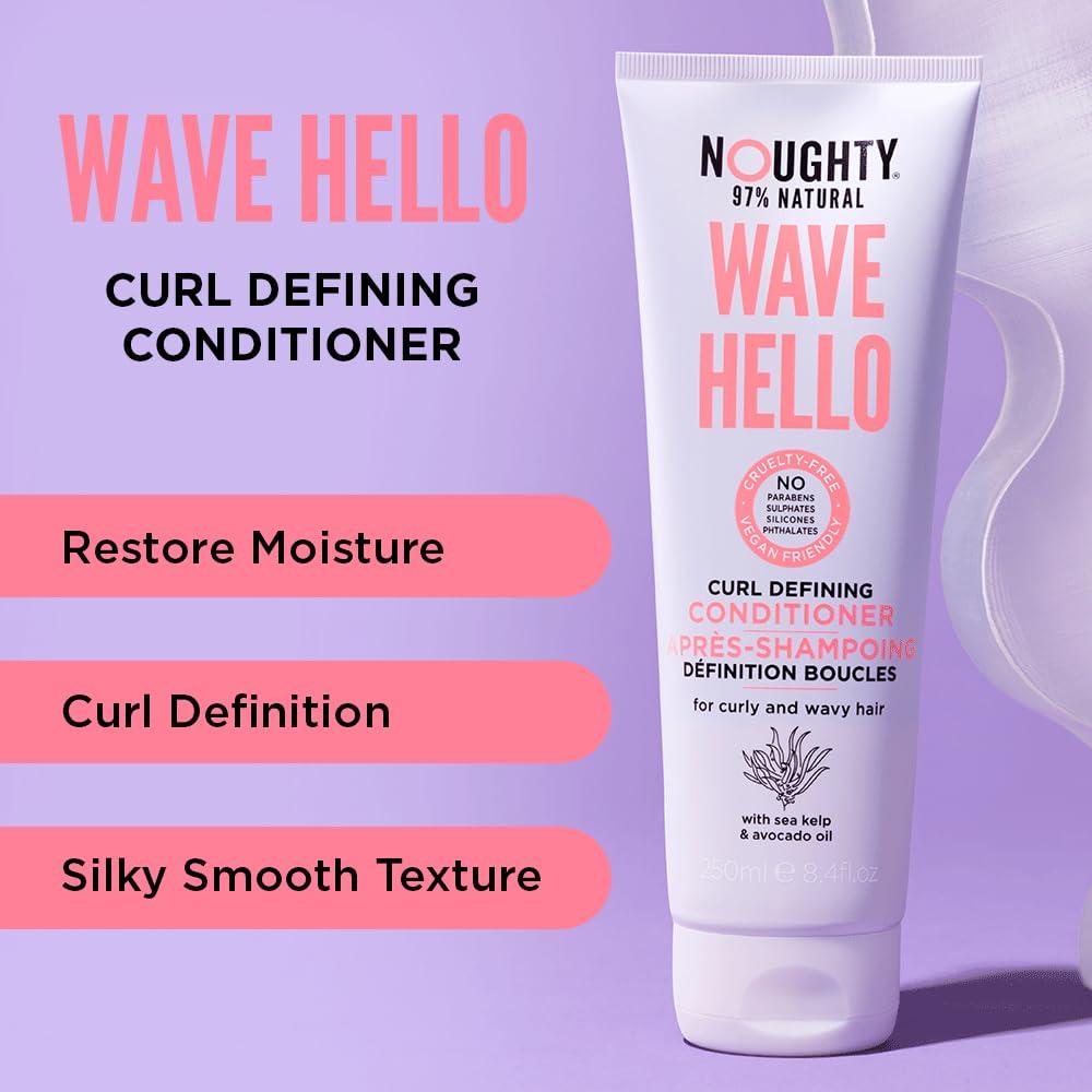 Acondicionador Definidor de Rizos Noughty Wave Hello 250ml