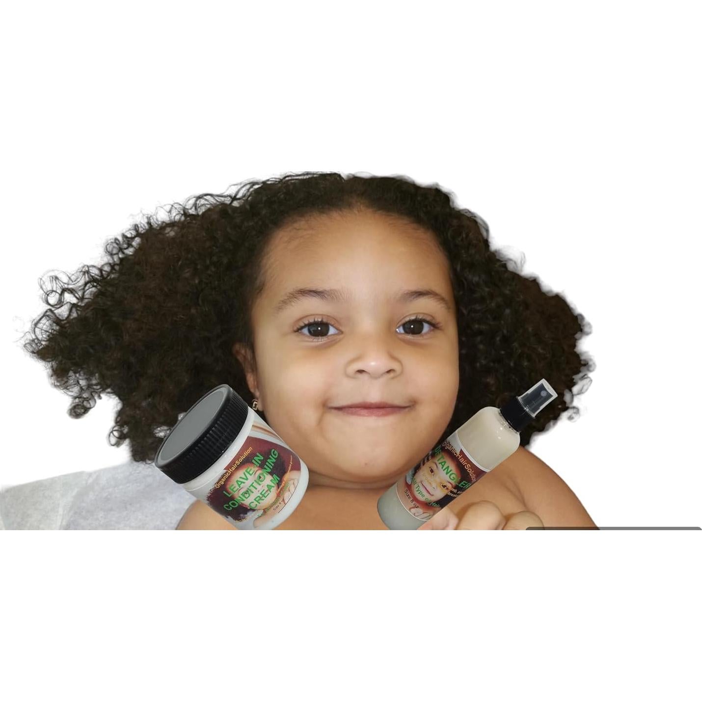 Crema Acondicionadora Sin Enjuague Orgánica Solución Capilar 227g