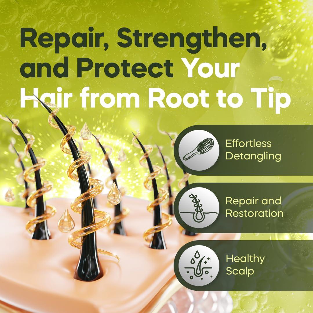 Champú y Acondicionador Desenredante Dominican Magic 3.785L - Hidratación y Fortalecimiento