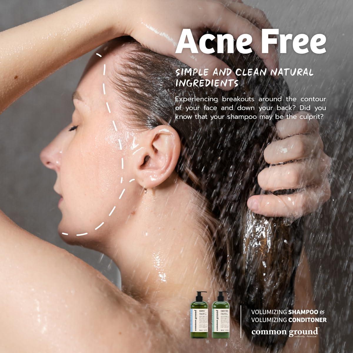 Conjunto de Champú y Acondicionador Voluminizador Common Ground 500ml