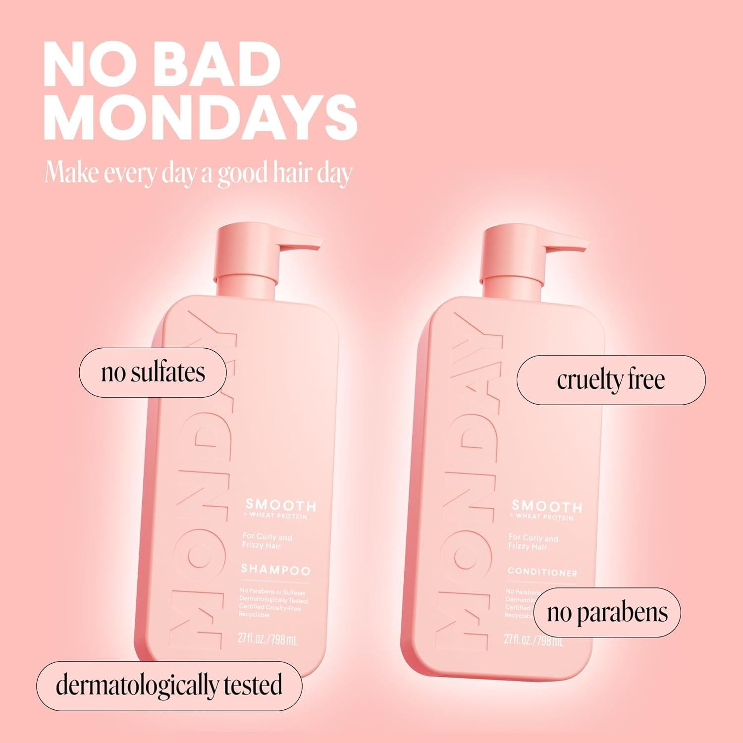 Set de Baño Monday Haircare Champú Suave y Acondicionador 765g