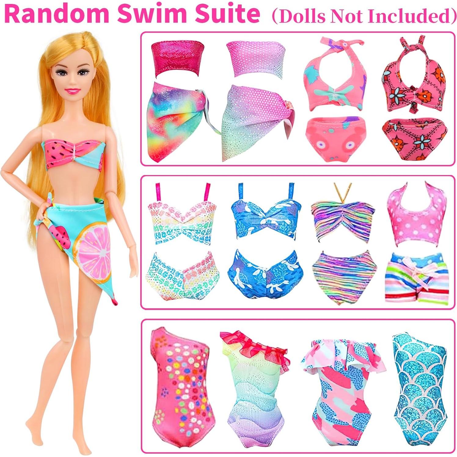 Closet de Muñecas ZITA 108 Pcs 29.21 cm Rosa con Ropa y Accesorios