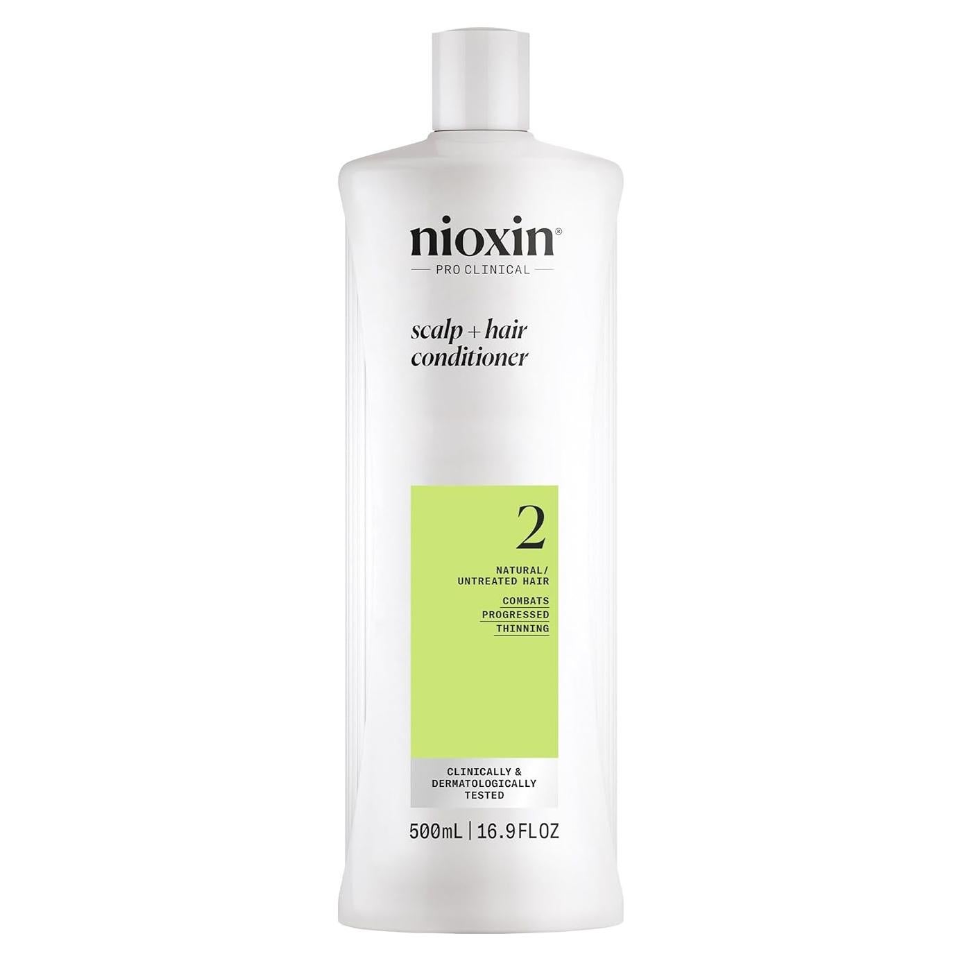 Acondicionador Nioxin Sistema 2 500ml para cabello grueso