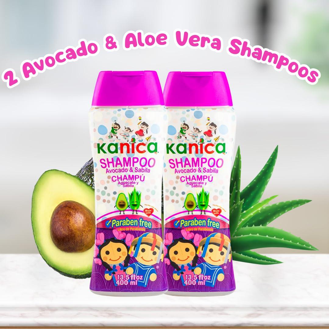 Champú Infantil Aguacate y Aloe Vera 400 ml - Libre de Parabenos