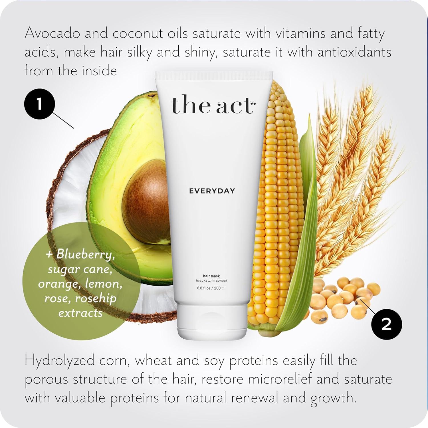 Mascarilla Acondicionadora 2-en-1 The Act 200 ml - Hidratación Profunda