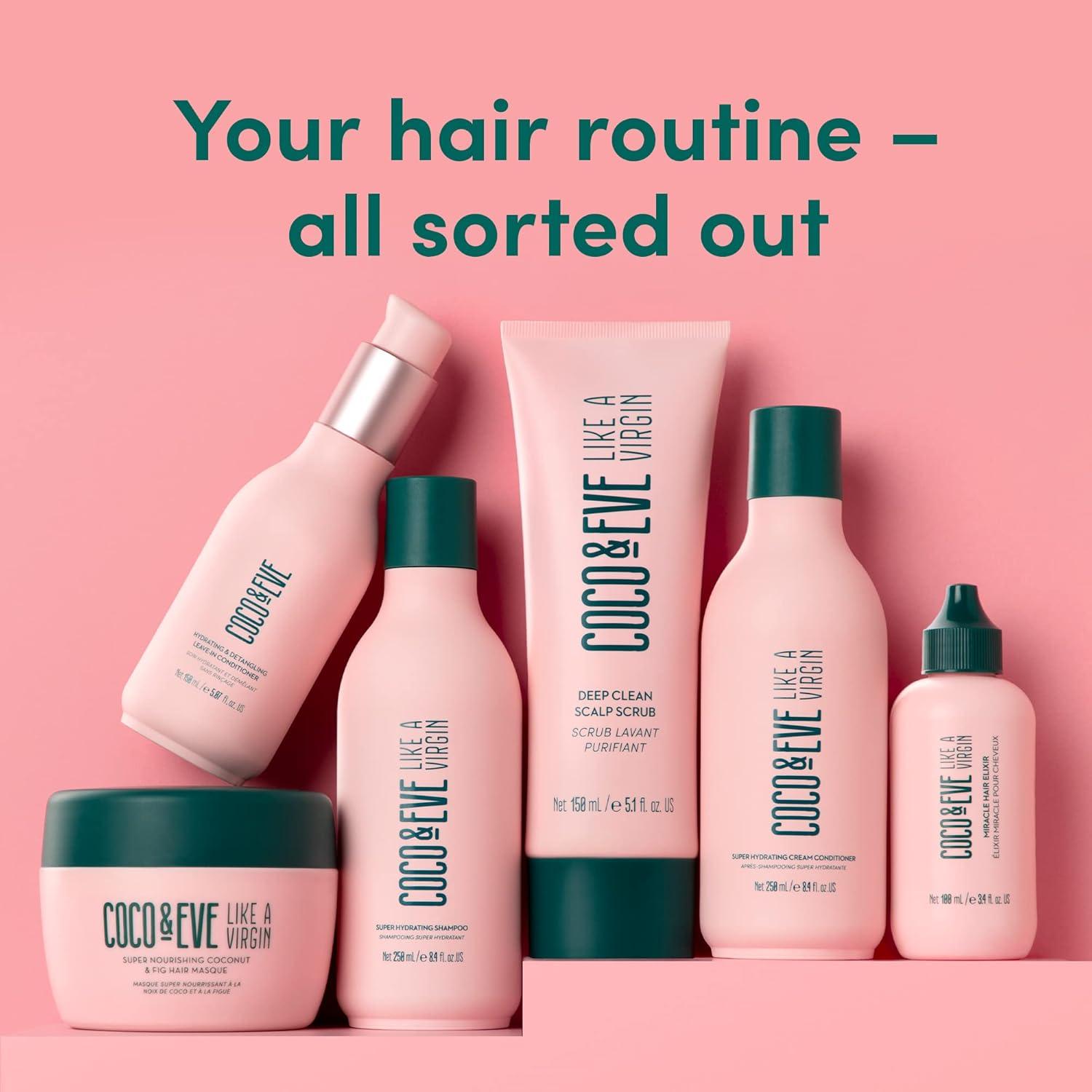 Acondicionador Sin Enjuague Coco & Eve 150 ml - Hidratante y Desenredante