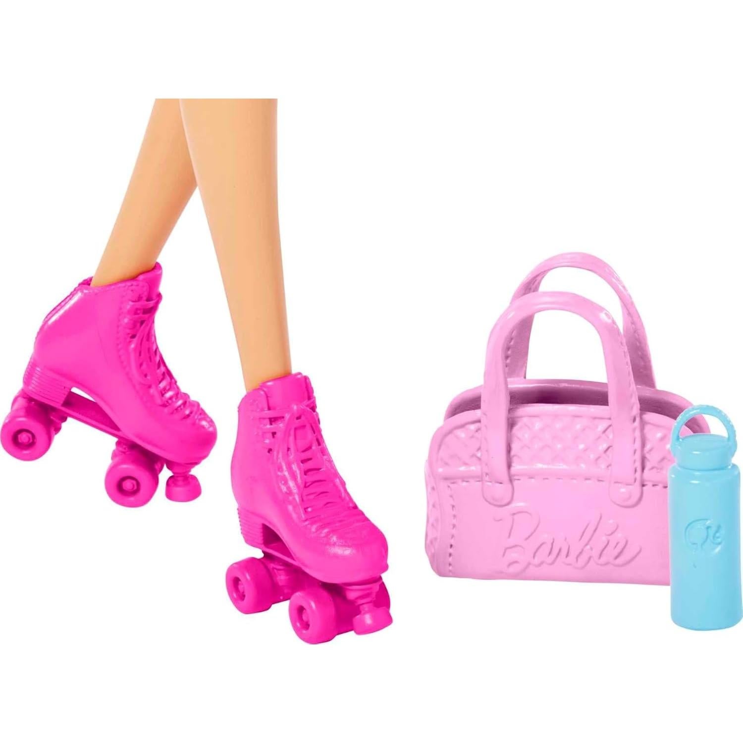 Muñeca Barbie Cuidado Personal Mattel con Cachorro y Accesorios