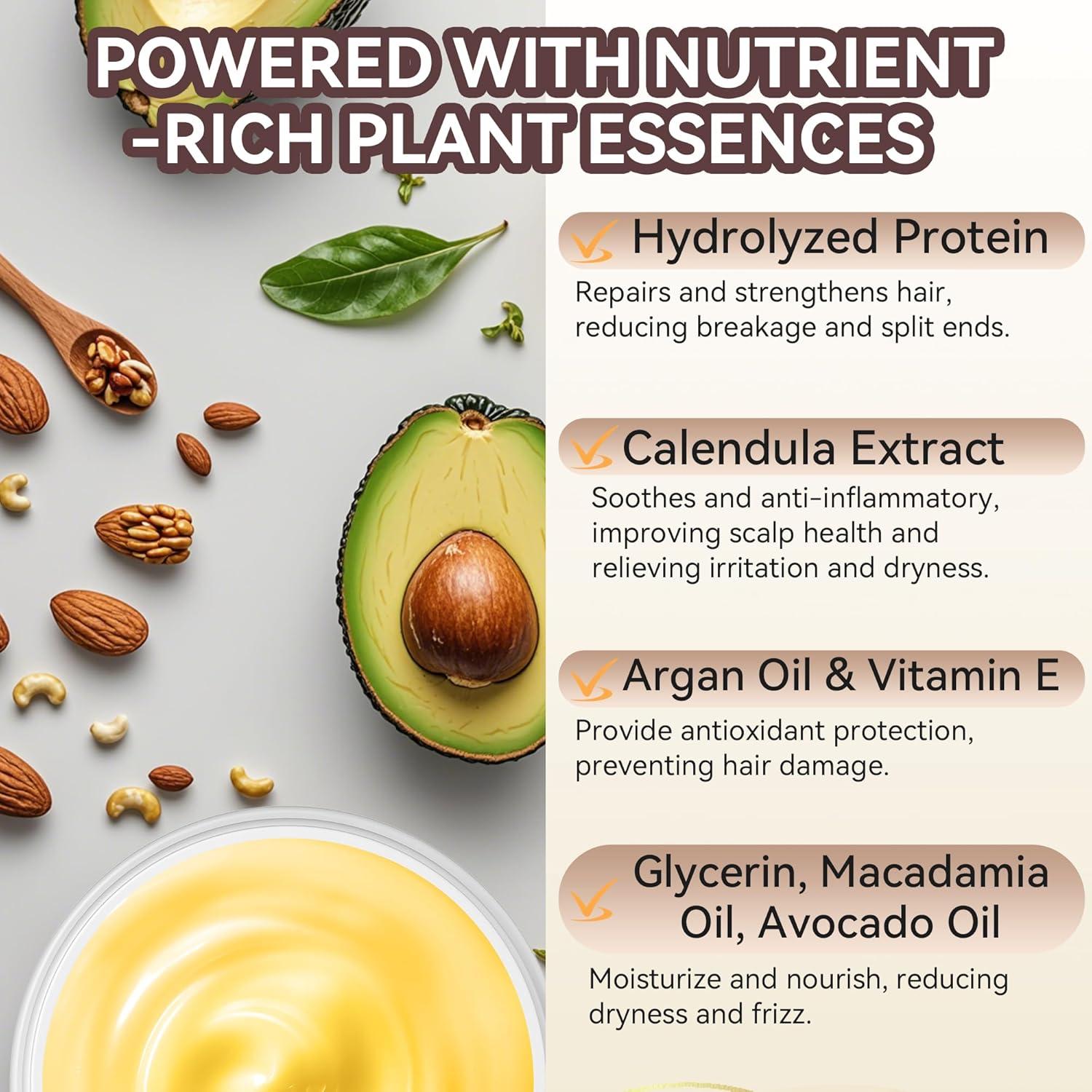 Mascarilla de Colágeno Acondicionadora Aboushe 250ml - Hidratación Profunda