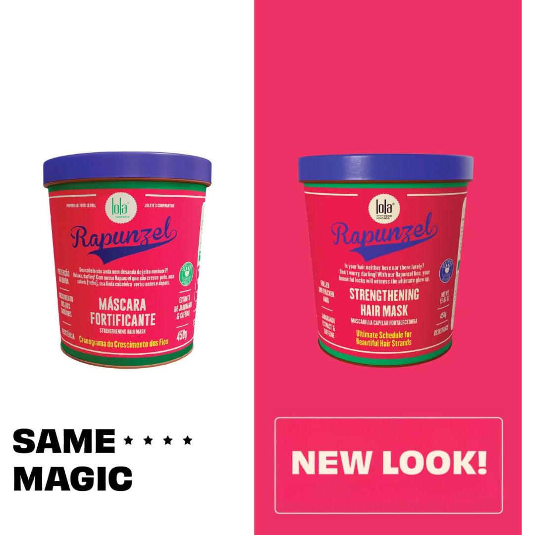 Mascarilla Fortalecedora Lola 470 ml - Crecimiento Cabello