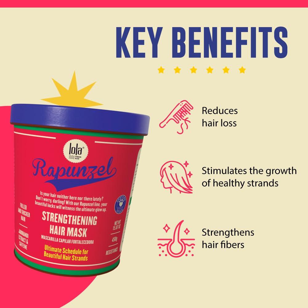Mascarilla Fortalecedora Lola 470 ml - Crecimiento Cabello