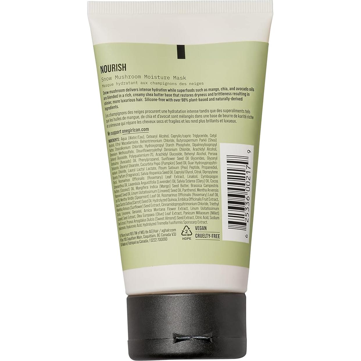 Máscara Capilar AG Care Nourish Snow Mushroom 148 ml - Acondicionador Profundo