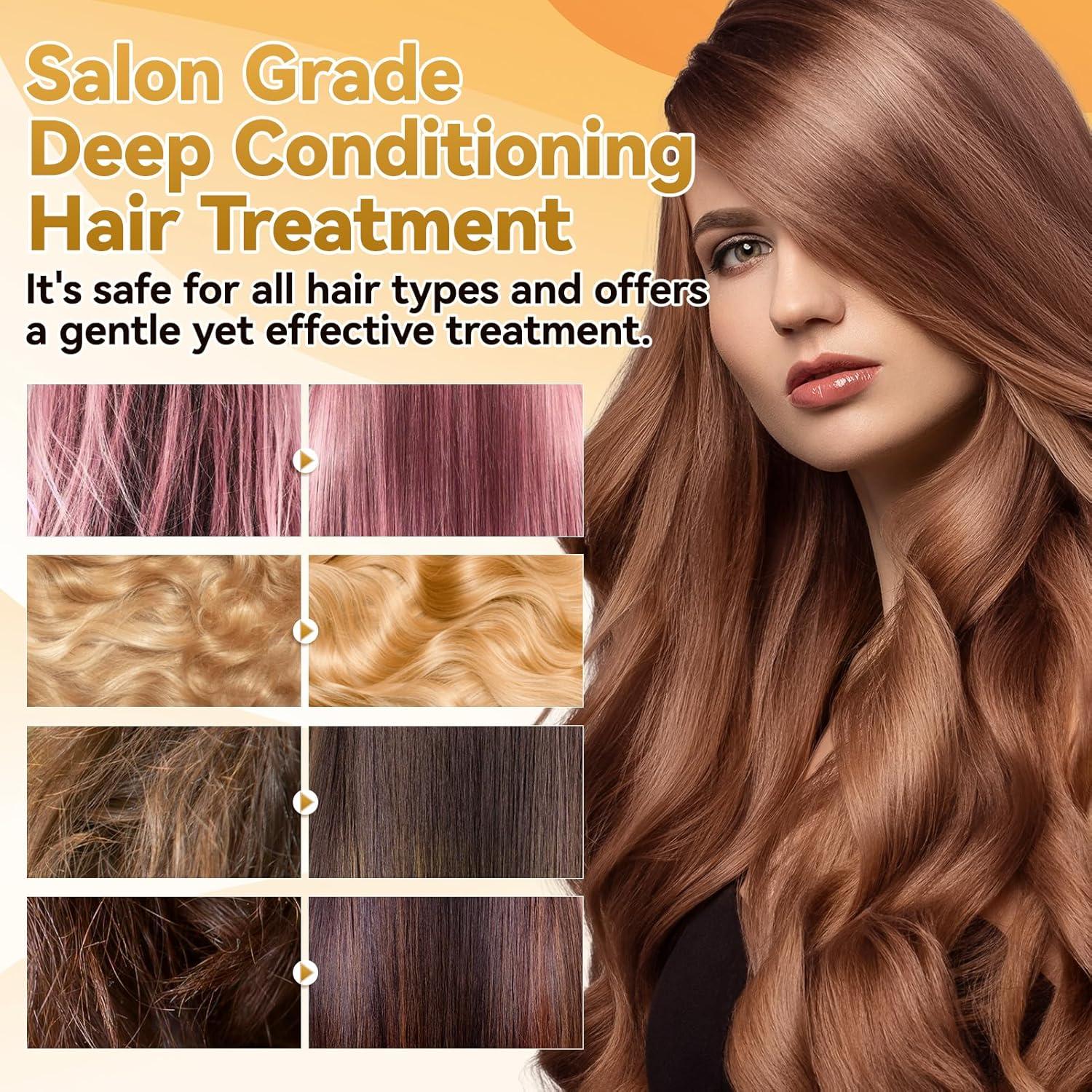 Mascarilla para Cabello IIIMEIDU 500 ml - Tratamiento Queratina