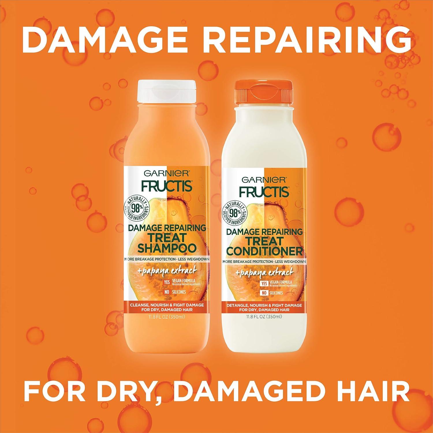 Acondicionador Garnier Fructis Reparador Papaya 348 ml