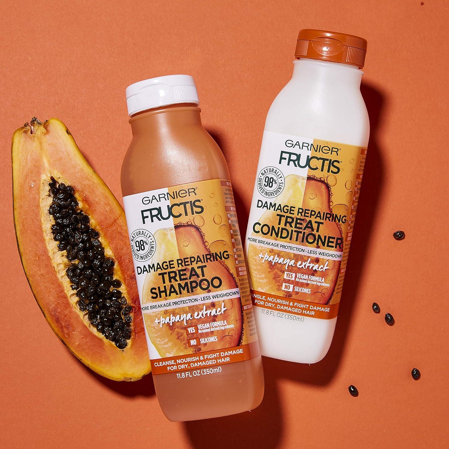 Acondicionador Garnier Fructis Reparador Papaya 348 ml