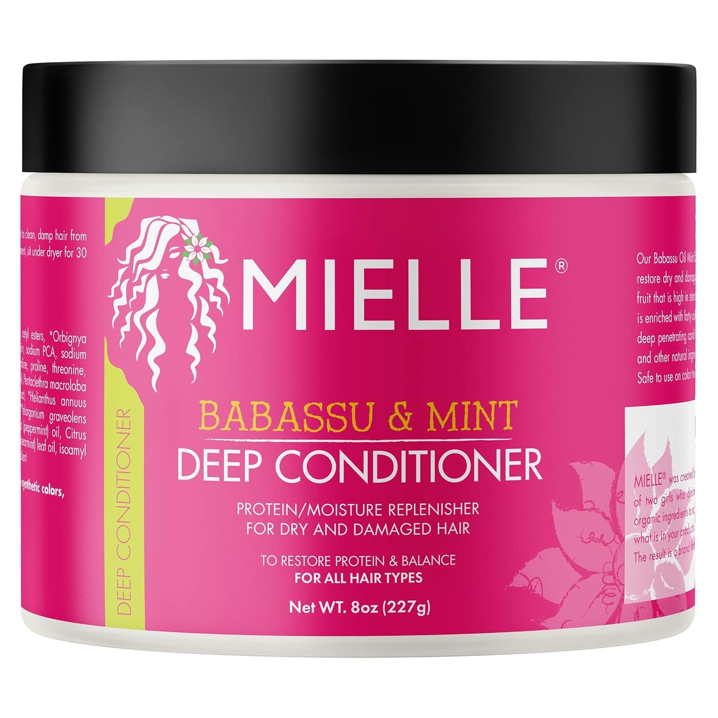 Acondicionador Profundo Mielle Organics Babassu y Menta 226g