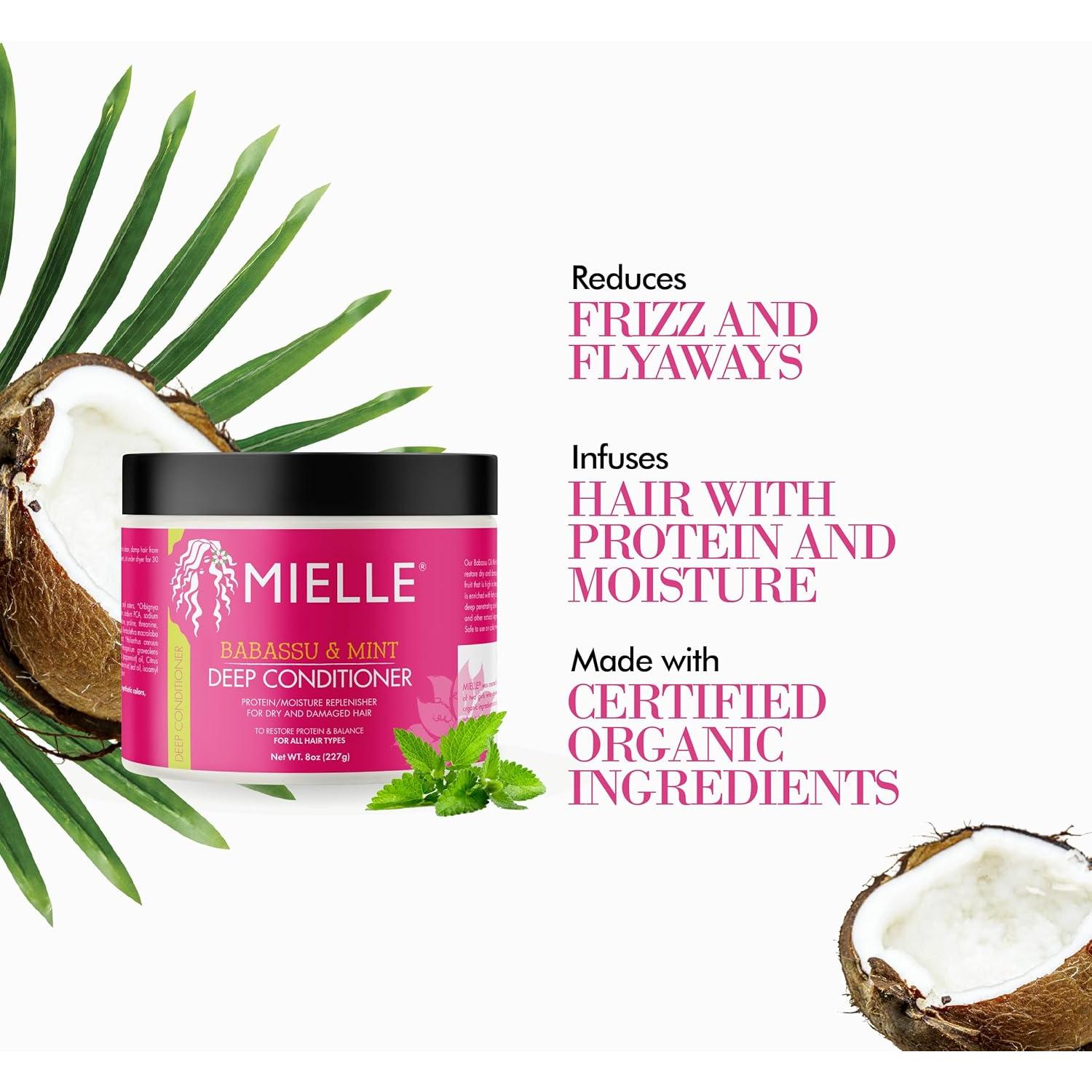 Acondicionador Profundo Mielle Organics Babassu y Menta 226g